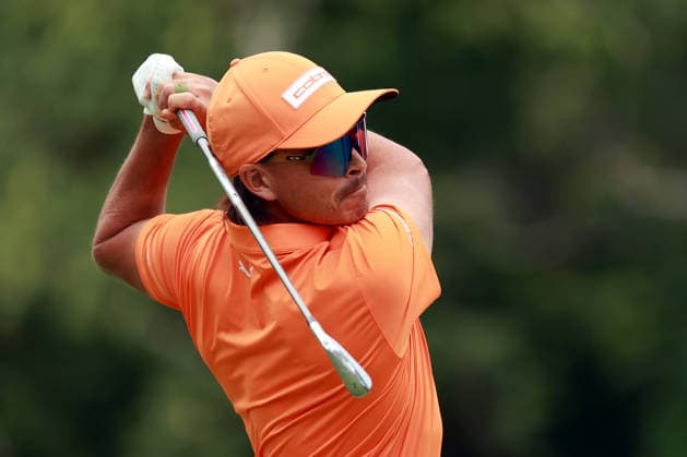 Rocket Mortgage 2026 DETROIT, MICHIGAN - August 2: Rickie Fowler of the United States hits from the 9th tee during the final round of the Rocket Classic 2026 at the Detroit Golf Club in Detroit, Michigan, USA, August 2, 2026. Detoit Michian United States  Copyright: xAmyxLemusx originalFilename:lemus-rocketmo260802_npy27.jpg