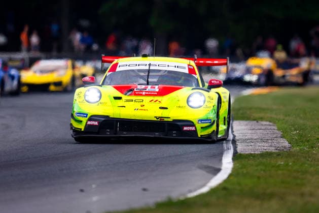 AUTO - IMSA - ROAD AMERICA 2026 911 BACHLER Klaus (aut), PREINING Thomas (aut), Manthey Racing, Porsche 911 GT3 R (992.2), action during the Motul SportsCar Endurance Grand Prix, 8th round of the 2026 IMSA WeatherTech SportsCar Championship, from July 31 to August 2, 2026 on the Road America Circuit in Elkhart Lake, Wisconsin, United States of America - Elkhart LakeUnited States  Copyright: xFabrizioxBoldonix