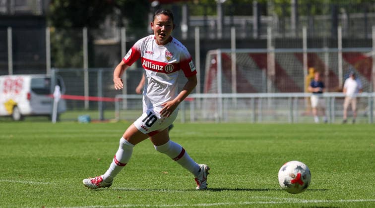 2026.08.02, Deutschland, Stuttgart, Fußball VfB Stuttgart Frauen vs. Spvgg Greuther Fürth, Haruka Osawa (VfB) *** August 2, 2026, Germany, Stuttgart, Soccer: VfB Stuttgart Women vs. Spvgg Greuther Fürth, Haruka Osawa (VfB)