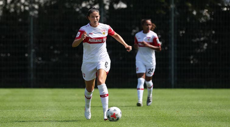 2026.08.02, Deutschland, Stuttgart, Fußball VfB Stuttgart Frauen vs. Spvgg Greuther Fürth, Chantal Hagel (VfB) *** August 2, 2026, Germany, Stuttgart, Soccer: VfB Stuttgart Women vs. Spvgg Greuther Fürth, Chantal Hagel (VfB)