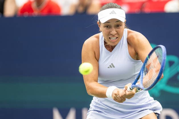August 2, 2026, Washington, D.C, U.S: JESSICA PEGULA hits a backhand during the womenÃ¢â‚¬â ¢s singles final against Alexandra Eala at the Rock Creek Tennis Center. Washington U.S - ZUMAg196 20260802_zap_g196_017 Copyright: xKylexGustafsonx