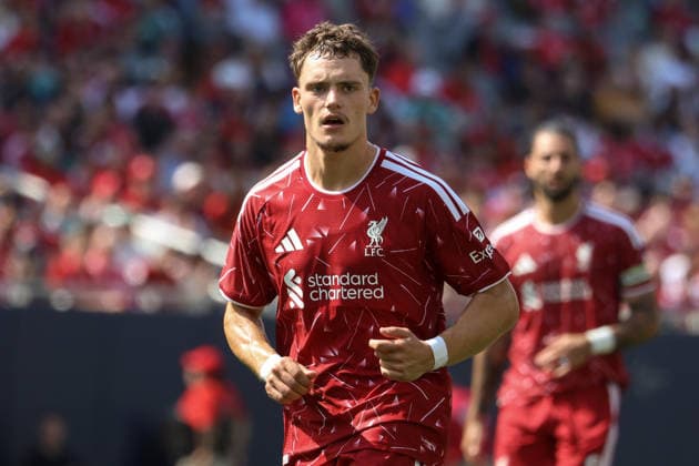 CHICAGO, USA - August 2: Florian Wirtz (7 Liverpool FC) is seen during the club friendly game between Liverpool F.C. and Leeds Unites F.C. at Soldier Field on Sunday, August 2 in Chicago, USA  Copyright: xShainaxBenhiyoun SPPx Sportspressphoto_SPR199770