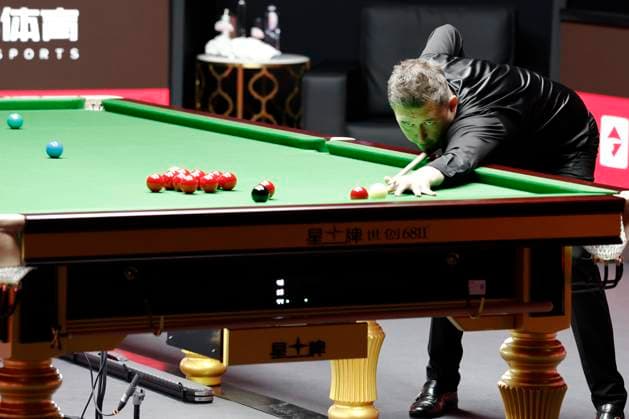 SHANGHAI, CHINA - AUGUST 02: Kyren Wilson of England plays a shot in the Final match against Judd Trump of England on Day 7 of the 2026 Snooker Shanghai Masters at Luwan Gymnasium on August 2, 2026 in Shanghai, China.  Copyright: xChinaxNewsxServicex 111657843383