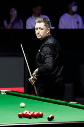 SHANGHAI, CHINA - AUGUST 02: Kyren Wilson of England reacts in the Final match against Judd Trump of England on Day 7 of the 2026 Snooker Shanghai Masters at Luwan Gymnasium on August 2, 2026 in Shanghai, China.  Copyright: xChinaxNewsxServicex 111657844043