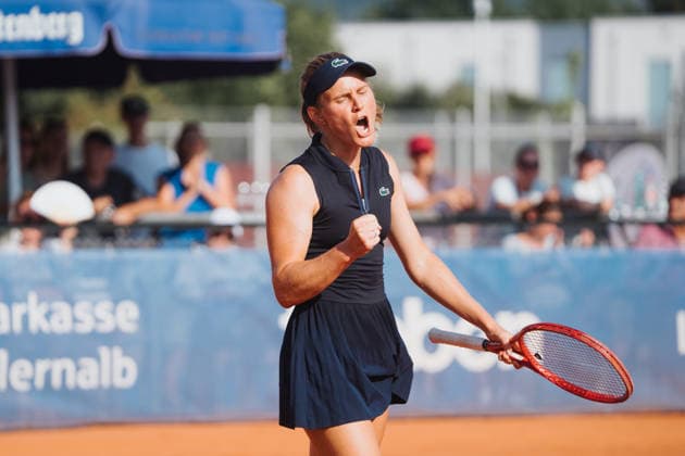Fiona Ferro, Tennis, 27. CTS Ladies Open Hechingen, 02.08.2026, Tennis, 27. CTS Ladies Open Hechingen, 02.08.2026, Hechingen *** Fiona Ferro, Tennis, 27th CTS Ladies Open Hechingen, August 2, 2026, Tennis, 27th CTS Ladies Open Hechingen, August 2, 2026, Hechingen Copyright: xEibner-Pressefoto MaxxVogelx EP_MVL