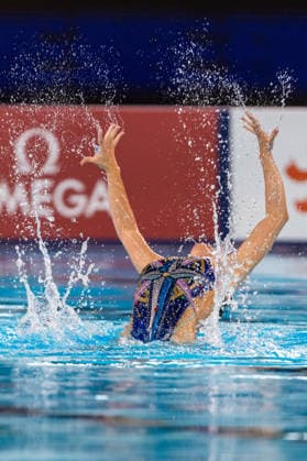 SWIMMING - EAC 2026 PARIS,FRANCE,03.AUG.26 - SWIMMING - European Aquatics Championships Paris 2026, artistic swimming, solo free. Image shows Enrica Piccoli (ITA).  GEPAxpictures xPhilippxBrem