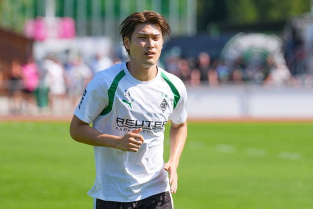 03.08.2026, xydrx, Fußball, Trainingslager, Borussia Mönchengladbach, Saison 2026 2027, Stadion am Birkenmoos: Daiki Hashioka (Borussia Moenchengladbach, 14) DFB regulations prohibit any use of photographs as image sequences and or quasi-video. *** August 3, 2026, xydrx, soccer, training camp, Borussia Mönchengladbach, 2026–2027 season, Birkenmoos Stadium, Daiki Hashioka, Borussia Mönchengladbach, 14 DFB regulations prohibit any use of photographs as image sequences and or quasi-video Copyright: HMBxMedia YannisxDreimann