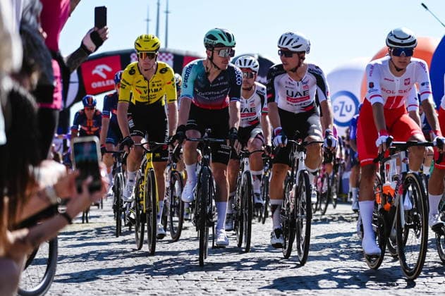GDYNIA, 03.08.2026 Kolarstwo Tour de Pologne Etap 1 Start Cycling Tour de Pologne Stage 1 Start NZ przejazd honorowy , start Fot. ANNA LANGOWSKA 058SPORT.PL NEWSPIX.PL --- newspix.pl 