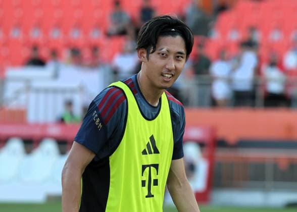 SKO, Hiroki Ito (FC Bayern Muenchen 21), Oeffentliches Training FC Bayern Muenchen vor dem Testspiel bei Jeju SK, Saison 2026-27, 03.08.2026 Bayern Muenchen Suedkorea *** SKO, Hiroki Ito, FC Bayern Munich 21, FC Bayern Munich open practice ahead of the friendly match against Jeju SK, 2026–27 season, March 8, 2026, Bayern Munich, South Korea Copyright: xEibner-Pressefotox EP_JNL