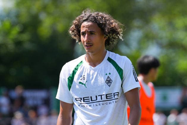 03.08.2026, xydrx, Fußball, Trainingslager, Borussia Mönchengladbach, Saison 2026 2027, Stadion am Birkenmoos: Wael Mohya (Borussia Moenchengladbach, 36) DFB regulations prohibit any use of photographs as image sequences and or quasi-video. *** August 3, 2026, xydrx, soccer, training camp, Borussia Mönchengladbach, 2026–2027 season, Stadion am Birkenmoos, Wael Mohya, Borussia Mönchengladbach, 36. DFB regulations prohibit any use of photographs as image sequences and or quasi-video. Copyright: HMBxMedia YannisxDreimann