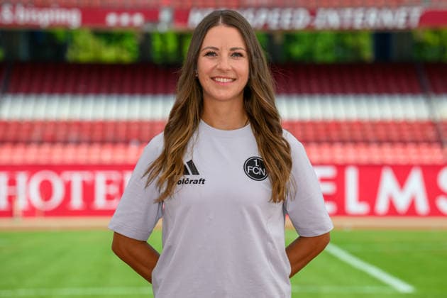 30.07.2026 - 1. FC Nürnberg FCN ( Club ) - 2. Fussball Bundesliga BL - Saison 2026 2027 - Fototermin Porträttermin Vorstellung Präsentation Pressetermin - - xwoxzix - Einzelbild Einzelfoto Portrait Porträt Kopfbild - Anika Monatzetter (Physiotherapeutin 1. FC Nürnberg FCN ) *** July 30, 2026 1 FC Nuremberg (FCN) Club 2 Soccer Bundesliga (BL) 2026–2027 Season Photo Shoot Portrait Session Introduction Presentation Press Event xwoxzix Single Image Individual Photo Portrait Headshot Anika Monatzetter Physical Therapist 1 1. FC Nuremberg (FCN)
