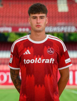 30.07.2026 - 1. FC Nürnberg FCN ( Club ) - 2. Fussball Bundesliga BL - Saison 2026 2027 - Fototermin Porträttermin Vorstellung Präsentation Pressetermin - - xwoxzix - Einzelbild Einzelfoto Portrait Porträt Kopfbild - Javier Fernandez (8, 1. FC Nürnberg FCN ) *** July 30, 2026 1 FC Nuremberg FCN Club 2 Soccer Bundesliga BL 2026–2027 Season Photo Shoot Portrait Session Introduction Presentation Press Event xwoxzix Single Image Single Photo Portrait Headshot Javier Fernandez 8, 1 FC Nuremberg FCN