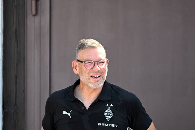 03.08.2026; Rottach-Egern; Fussball, Herren, Saison 2026 2027, Trainingslager Borussia Moenchengladbach Uwe Kamps (Praesidiumsmitglied Gladbach) DFL regulations prohibit any use of photographs as image sequences and or quasi-video. Stadion Am Birkenmoos Bayern Deutschland *** August 3, 2026 Rottach Egern Soccer, Men s, 2026–2027 season, Borussia Mönchengladbach training camp, Uwe Kamps, member of the Gladbach executive committee; DFL regulations prohibit any use of photographs as image sequences and or quasi-video, Am Birkenmoos Stadium, Bavaria, Germany