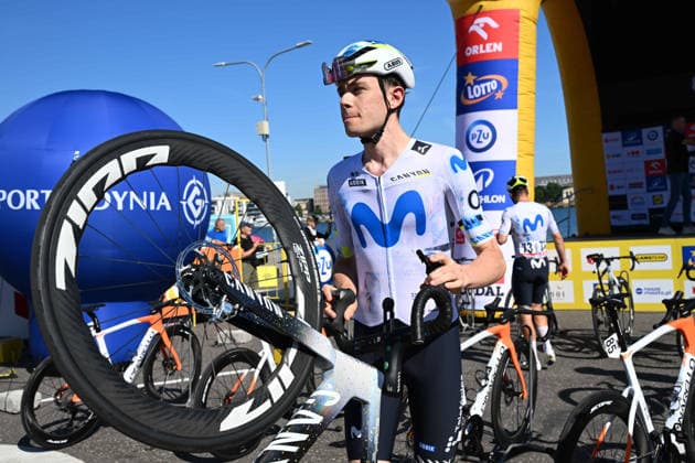 03-08-2026 Tour De Pologne; Tappa 01 Gdynia - Koszalin; 2026, Movistar; Romeo Abad, Ivan; Gdynia; 