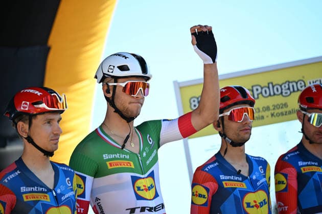 03-08-2026 Tour De Pologne; Tappa 01 Gdynia - Koszalin; 2026, Lidl - Trek; Milan, Jonathan; Gdynia; 