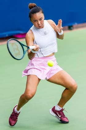 Warsaw T-Mobile Polish Open 2026 Yue Yuan on the first day of the WTA, Tennis Damen 125 Warsaw T-Mobile Polish Open tennis tournament in Warsaw, Poland, on 3 August 2026. Warsaw Poland  Copyright: xAndrzejxIwanczukx originalFilename:iwanczuk-warsawtm260803_npVpA.jpg