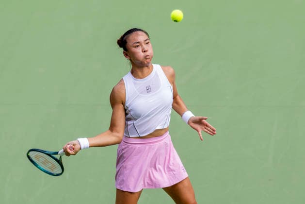 Warsaw T-Mobile Polish Open 2026 Yue Yuan on the first day of the WTA, Tennis Damen 125 Warsaw T-Mobile Polish Open tennis tournament in Warsaw, Poland, on 3 August 2026. Warsaw Poland  Copyright: xAndrzejxIwanczukx originalFilename:iwanczuk-warsawtm260803_npeGW.jpg