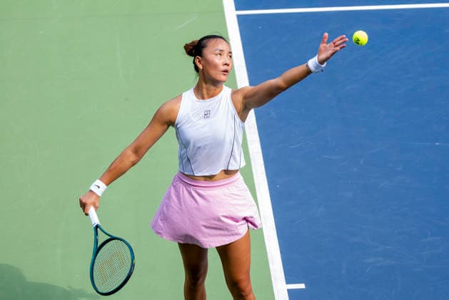 Warsaw T-Mobile Polish Open 2026 Yue Yuan on the first day of the WTA, Tennis Damen 125 Warsaw T-Mobile Polish Open tennis tournament in Warsaw, Poland, on 3 August 2026. Warsaw Poland  Copyright: xAndrzejxIwanczukx originalFilename:iwanczuk-warsawtm260803_nphcF.jpg