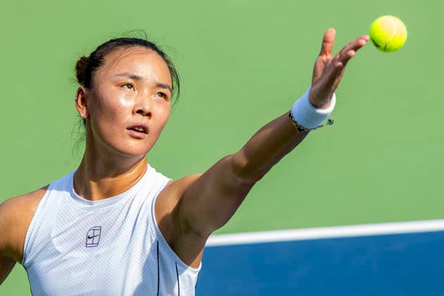 Warsaw T-Mobile Polish Open 2026 Yue Yuan on the first day of the WTA, Tennis Damen 125 Warsaw T-Mobile Polish Open tennis tournament in Warsaw, Poland, on 3 August 2026. Warsaw Poland  Copyright: xAndrzejxIwanczukx originalFilename:iwanczuk-warsawtm260803_npNHz.jpg