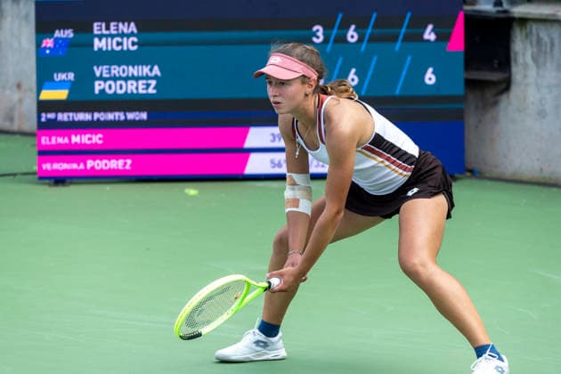 Warsaw T-Mobile Polish Open 2026 Veronika Podrez on the first day of the WTA, Tennis Damen 125 Warsaw T-Mobile Polish Open tennis tournament in Warsaw, Poland, on 3 August 2026. Warsaw Poland  Copyright: xAndrzejxIwanczukx originalFilename:iwanczuk-warsawtm260803_nps11.jpg