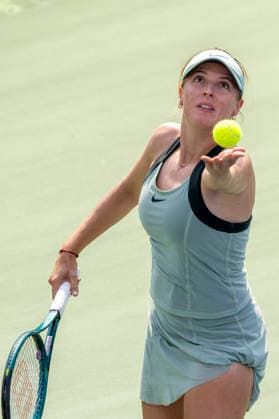 Warsaw T-Mobile Polish Open 2026 Linda Fruhvirtova on the first day of the WTA, Tennis Damen 125 Warsaw T-Mobile Polish Open tennis tournament in Warsaw, Poland, on 3 August 2026. Warsaw Poland  Copyright: xAndrzejxIwanczukx originalFilename:iwanczuk-warsawtm260803_npmtx.jpg