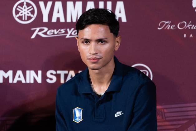 August 3, 2026, Pathum Thani, Thailand: Patrik Gustavsson , BG Pathum United player, attends a press conference, PK, Pressekonferenz .Aston Villa FC will play against BG Pathum United on August 4, 2026, as part of the Aston Villa Asia Tour at True BG Stadium in Pathum Thani, Thailand. Pathum Thani Thailand - ZUMAs197 20260803_aaa_s197_048 Copyright: xPeeraponxBoonyakiatx