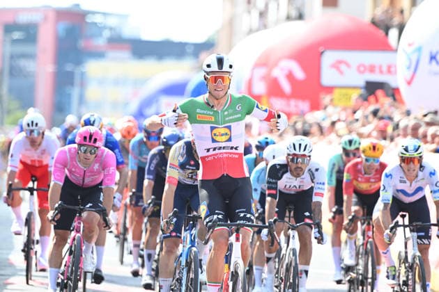 03-08-2026 Tour De Pologne; Tappa 01 Gdynia - Koszalin; 2026, Lidl - Trek; Milan, Jonathan; Koszalin; 