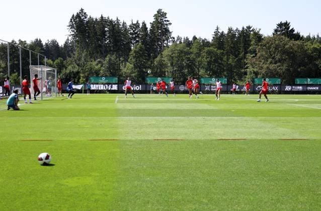 GER, Trainingslager Bayer 04 Leverkusen - Blankenhain 03.08.2026, Blankenhain, GER, Saison 2026 2027, 1.Bundesliga, Bayer 04 Leverkusen - Trainingslager im Bild Trainingsspiel zum Trainingsabschluss DFL regulations prohibit any use of photographs as image sequences and or quasi-video *** GER, Bayer 04 Leverkusen Training Camp in Blankenhain, August 3, 2026, Blankenhain, GER, 2026–2027 Season, Bundesliga 1, Bayer 04 Leverkusen Training Camp in Pictures: Friendly Match to Conclude Training; DFL regulations prohibit any use of photographs as image sequences and or quasi-video