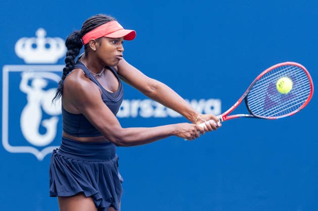 Warsaw T-Mobile Polish Open WTA, Tennis Damen 125 Alana Smith during Warsaw T-Mobile Polish Open WTA 125 tennis tournament in Warsaw, Poland, on August 3, 2026 Warsaw Poland  Copyright: xFotoxOlimpikx originalFilename:jastrzebowski-warsawtm260803_npbpB.jpg