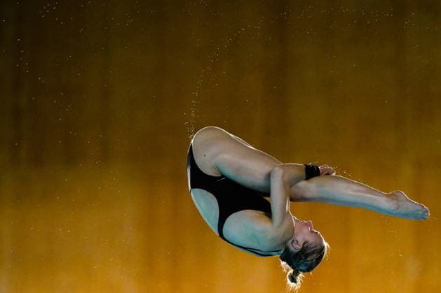Maisie Bond of Great Britain competes in the Diving Women s 10m Platform Preliminary during the European Aquatics Championships at the Olympic Aquatic Center in Paris (France), August 3, 2026. Andrea Staccioli