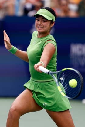 Washington DC Open tennis tournament Alexandra Eala of the Philippines in action against Jessica Pegula of the USA during their Women™s Final match at the Washington DC Open tennis tournament, in Washington, DC, USA, 03 August 2026. WASHINGTON DC UNITED STATES  Copyright: xWILLxOLIVERx