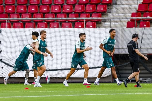 Athens , 03-08-2026 , Stadio Georgios Karaiskakis , third qualifying round of the Champions League , season 2026 2027 , training NEC in Athens , picture shows , Dusan Tadic Training NEC Athens  x205435287x Copyright: