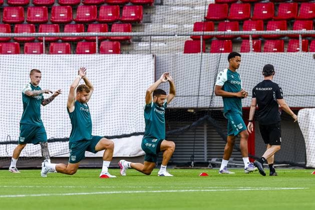 Athens , 03-08-2026 , Stadio Georgios Karaiskakis , third qualifying round of the Champions League , season 2026 2027 , training NEC in Athens , picture shows , Dusan Tadic Training NEC Athens  x205435288x Copyright: