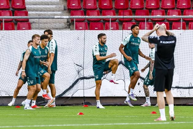 Athens , 03-08-2026 , Stadio Georgios Karaiskakis , third qualifying round of the Champions League , season 2026 2027 , training NEC in Athens , picture shows , Dusan Tadic Training NEC Athens  x205435292x Copyright: