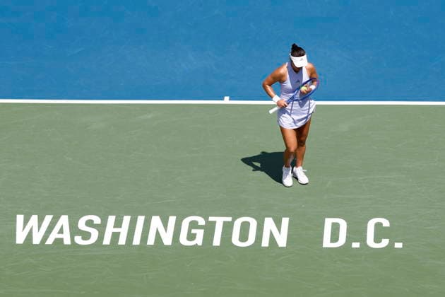 Washington DC Open tennis tournament Jessica Pegula of the USA in action against Alexandra Eala of the Philippines during their Women™s Final match at the Washington DC Open tennis tournament, in Washington, DC, USA, 03 August 2026. WASHINGTON DC UNITED STATES  Copyright: xWILLxOLIVERx
