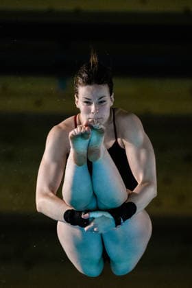 Elena Wassen of Germany competes in the Diving Women s 10m Platform Final during the European Aquatics Championships at the Olympic Aquatic Center in Paris (France), August 3, 2026. Andrea Staccioli