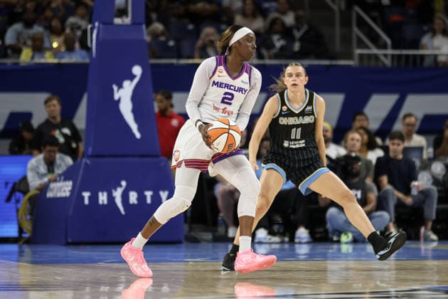 CHICAGO, USA - August 3: Kahleah Copper (2 Phoenix Mercury) in action during the WNBA, Basketball Damen, USA game between the Chicago Sky and Phoenix Mercury at Wintrust Arena on Monday, August 3 in Chicago, USA  Copyright: xShainaxBenhiyoun SPPx Sportspressphoto_SPR200286