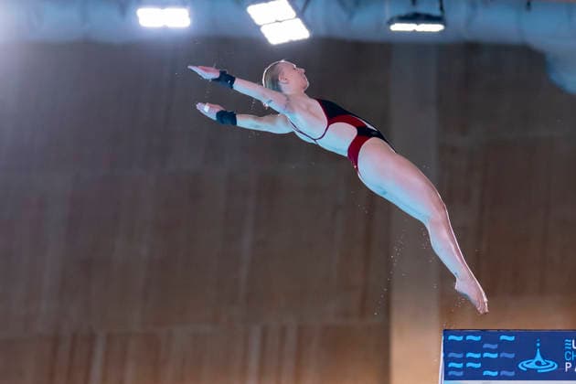 France, Paris, Centre Aquatique Olympique Metropole du Grand Paris, 03.08.2026, European Aquatics Championships Artistic Swimming, Day 3, Women™s 10m Platform Final, Pauline Alexandra Pfeif of Germany, Photo by Eibner Pressefoto Tino Henschel European Aquatics Championships Artistic Swimming, Day 3, Women™s 10m Platform Final Paris *** France, Paris, Centre Aquatique Olympique Metropole du Grand Paris, August 3, 2026, European Aquatics Championships – Artistic Swimming, Day 3, Women’s 10m Platform Final, Pauline Alexandra Pfeif of Germany, Photo by Eibner Pressefoto Tino Henschel European Aquatics Championships Artistic Swimming, Day 3, Women’s 10m Platform Final, Paris Copyright: xEibnerxPressefotox