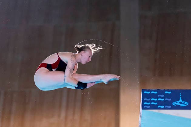 France, Paris, Centre Aquatique Olympique Metropole du Grand Paris, 03.08.2026, European Aquatics Championships Artistic Swimming, Day 3, Women™s 10m Platform Final, Pauline Alexandra Pfeif of Germany, Photo by Eibner Pressefoto Tino Henschel European Aquatics Championships Artistic Swimming, Day 3, Women™s 10m Platform Final Paris *** France, Paris, Centre Aquatique Olympique Metropole du Grand Paris, August 3, 2026, European Aquatics Championships – Artistic Swimming, Day 3, Women’s 10m Platform Final, Pauline Alexandra Pfeif of Germany, Photo by Eibner Pressefoto Tino Henschel European Aquatics Championships Artistic Swimming, Day 3, Women’s 10m Platform Final, Paris Copyright: xEibnerxPressefotox