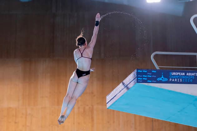 France, Paris, Centre Aquatique Olympique Metropole du Grand Paris, 03.08.2026, European Aquatics Championships Artistic Swimming, Day 3, Women™s 10m Platform Final, Elena Wassen of Germany, Photo by Eibner Pressefoto Tino Henschel European Aquatics Championships Artistic Swimming, Day 3, Women™s 10m Platform Final Paris *** France, Paris, Centre Aquatique Olympique Metropole du Grand Paris, August 3, 2026, European Aquatics Championships – Artistic Swimming, Day 3, Women’s 10m Platform Final, Elena Wassen of Germany, Photo by Eibner Pressefoto Tino Henschel European Aquatics Championships Artistic Swimming, Day 3, Women’s 10m Platform Final, Paris Copyright: xEibnerxPressefotox