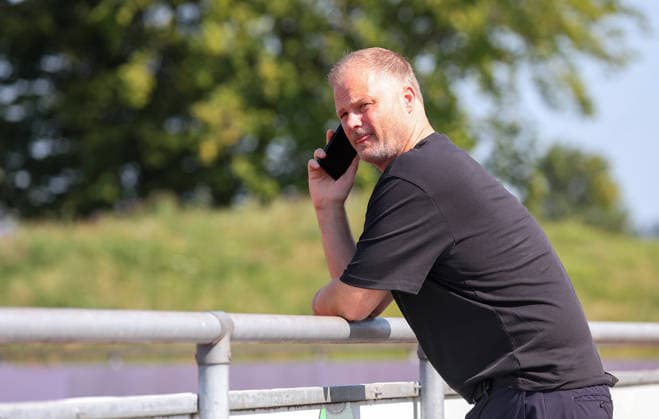 04.08.2026, Deutschland, Grassau, Fußball Bundesliga, Saison 2026 2027, Trainingslager VfB Stuttgart, Vorstand Fabian Wohlgemuth *** August 4, 2026, Germany, Grassau, Bundesliga, 2026–2027 Season, VfB Stuttgart Training Camp, Director of Sports Fabian Wohlgemuth