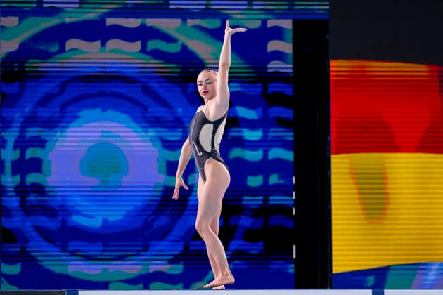 France, Paris, Centre Aquatique Olympique Metropole du Grand Paris, 04.08.2026, European Aquatics Championships Artistic Swimming, Day 5, Womens Solo Technical Final, Klara Beyer of Germay, Photo by Eibner Pressefoto Tino Henschel European Aquatics Championships Artistic Swimming, Day 5, Womens Solo Technical Final Paris *** France, Paris, Centre Aquatique Olympique Metropole du Grand Paris, August 4, 2026, European Aquatics Championships – Artistic Swimming, Day 5, Women’s Solo Technical Final, Klara Beyer of Germany, Photo by Eibner Pressefoto Tino Henschel European Aquatics Championships – Artistic Swimming, Day 5, Women’s Solo Technical Final, Paris Copyright: xEibnerxPressefotox