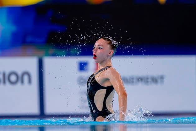 France, Paris, Centre Aquatique Olympique Metropole du Grand Paris, 04.08.2026, European Aquatics Championships Artistic Swimming, Day 5, Womens Solo Technical Final, Klara Beyer of Germay, Photo by Eibner Pressefoto Tino Henschel European Aquatics Championships Artistic Swimming, Day 5, Womens Solo Technical Final Paris *** France, Paris, Centre Aquatique Olympique Metropole du Grand Paris, August 4, 2026, European Aquatics Championships – Artistic Swimming, Day 5, Women’s Solo Technical Final, Klara Beyer of Germany, Photo by Eibner Pressefoto Tino Henschel European Aquatics Championships – Artistic Swimming, Day 5, Women’s Solo Technical Final, Paris Copyright: xEibnerxPressefotox
