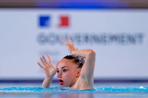 France, Paris, Centre Aquatique Olympique Metropole du Grand Paris, 04.08.2026, European Aquatics Championships Artistic Swimming, Day 5, Womens Solo Technical Final, Klara Beyer of Germay, Photo by Eibner Pressefoto Tino Henschel European Aquatics Championships Artistic Swimming, Day 5, Womens Solo Technical Final Paris *** France, Paris, Centre Aquatique Olympique Metropole du Grand Paris, August 4, 2026, European Aquatics Championships – Artistic Swimming, Day 5, Women’s Solo Technical Final, Klara Beyer of Germany, Photo by Eibner Pressefoto Tino Henschel European Aquatics Championships – Artistic Swimming, Day 5, Women’s Solo Technical Final, Paris Copyright: xEibnerxPressefotox