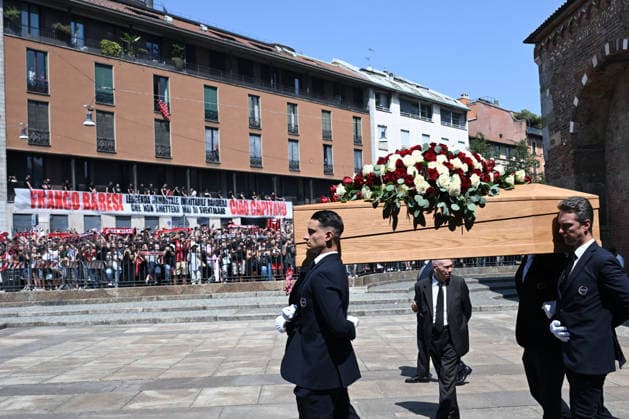 Db Milano 04 08 2026 - funerali Franco Baresi foto Daniele Buffa Image nella foto: funerali Franco Baresi 