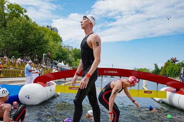 Open Water, Men s 10km, Florian WELLBROCK from Germany, gold medal at the European Aquatics Championships Paris 2026, Paris, August 04, 2026 .  Copyright: xGianxMattiaxD Alberto LaPressex