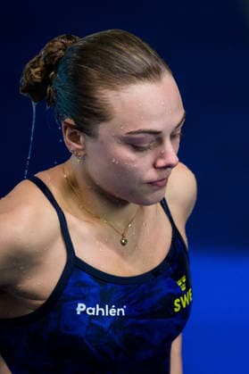 260804 Elna Widerström of Sweden after competing in women s diving 3m springboard preliminary during day five of the 2026 European Aquatics Championships on August 4, 2026 in Saint-Denis. Photo: Joel Marklund BILDBYRAN kod JM JM0830 bbeng simhopp diving 2026 european aquatics championships em dam Sverige Sweden *** August 4, 2026: Elna Widerström of Sweden after competing in the women’s 3-meter springboard diving preliminaries on day five of the 2026 European Aquatics Championships on August 4, 2026 in Saint-Denis. Photo by Joel Marklund, BILDBYRAN, code JM JM0830 bbeng diving 2026 European Aquatics Championships European Championships women Sweden  Copyright: JOELxMARKLUND BB260804JM004