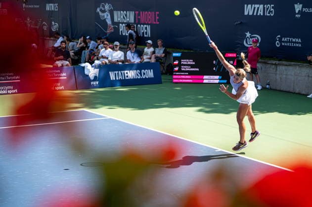Warszawa 04.08.2026. Tennis. WTA, Tennis Damen 125 Warsaw T-Mobile Polish Open, day 3, Warsaw, Poland --- Tenis. Turniej WTA 125 Warsaw T-Mobile Polish Open, dzien 3, Warszawa Persons shown : Marcelina Podlinska Fot. Kai Taller Arena Akcji NEWSPIX.PL --- newspix.pl 