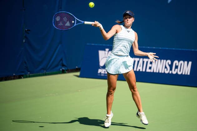 Warszawa 04.08.2026. Tennis. WTA, Tennis Damen 125 Warsaw T-Mobile Polish Open, day 3, Warsaw, Poland --- Tenis. Turniej WTA 125 Warsaw T-Mobile Polish Open, dzien 3, Warszawa Persons shown : Vendula Valdmannova Fot. Kai Taller Arena Akcji NEWSPIX.PL --- newspix.pl 