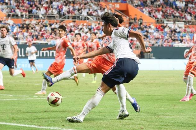 SKO, Hiroki Ito (FC Bayern Muenchen 21), SK Jeju vs. FC Bayern Muenchen,Testspiel, Suedostasien-Reise, Saison 2026-27, 04.08.2026 *** SKO, Hiroki Ito, FC Bayern Munich 21, SK Jeju vs. FC Bayern Munich, Friendly Match, Southeast Asia Tour, 2026–27 Season, August 4, 2026 Copyright: xEibner-Pressefotox EP_JNL